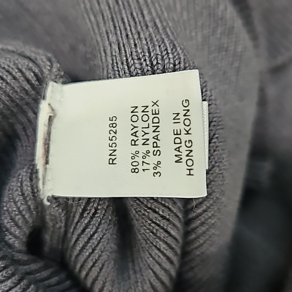 **Express Grey fitted turtleneck** - Picture 9 of 9